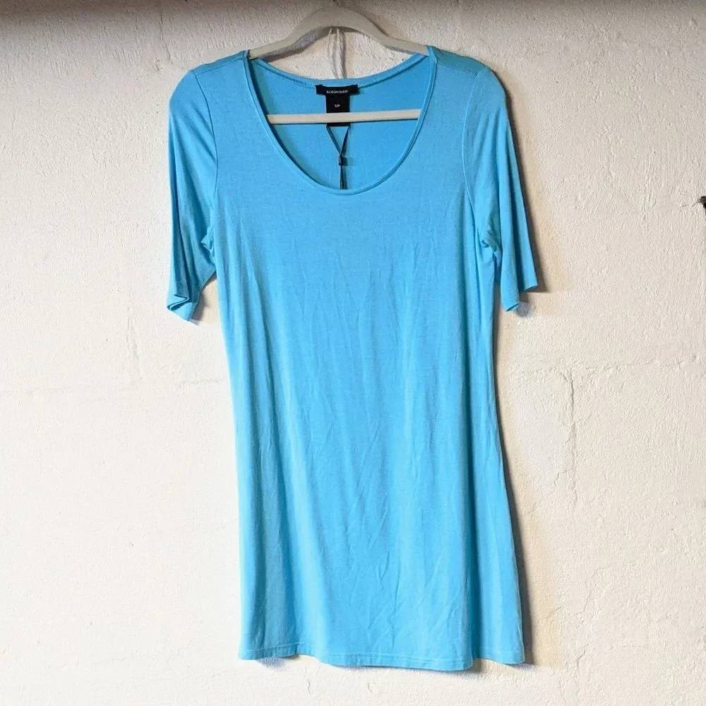 Alison Sheri t-shirt dress small cover up beach NWT